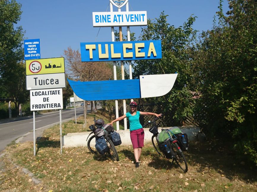 The preliminary goal of the journey: Tulcea!