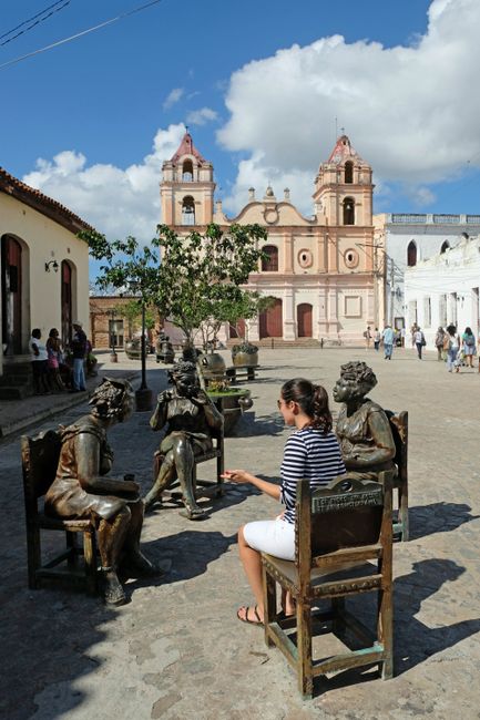Das historische Stadtzentrum Camagüeys wurde zwar aufpoliert, dafür scheint heute aber alles ein bisschen fake.