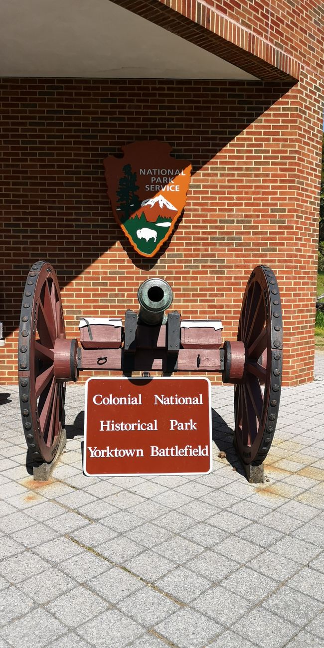 Eingang Yorktown Schlachtfeld