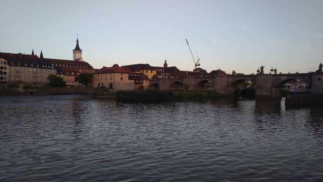 Von Veitshöchheim nach Würzburg