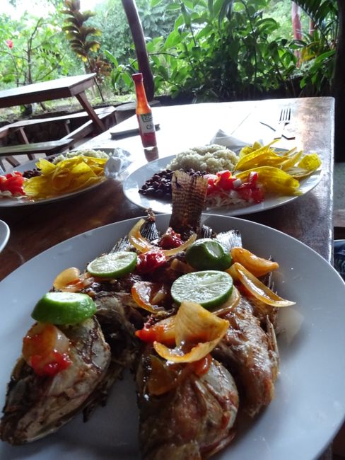 Food in Merida, Ometepe Island
