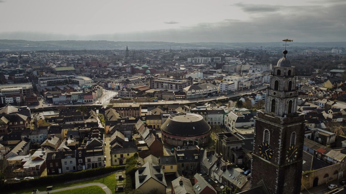 Panoramablick auf Cork