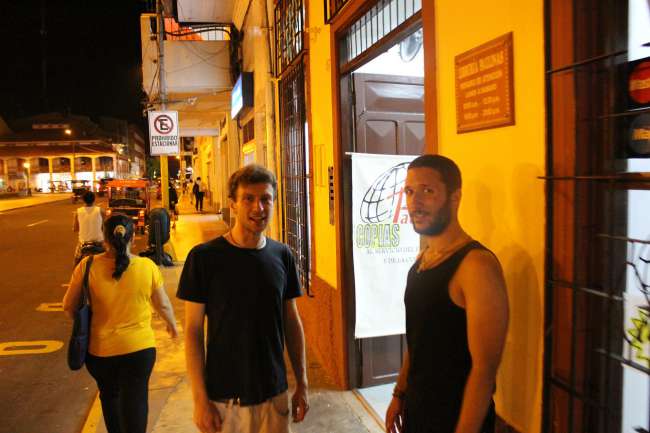 Carlo und Max in Iquitos