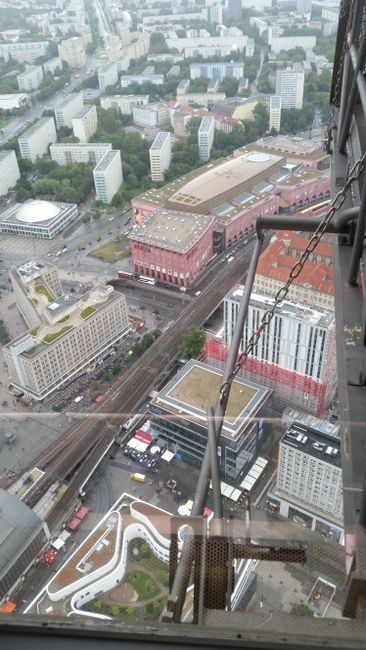 Blick vom Fernsehturm Berlin- View from the TV Tower Berlin