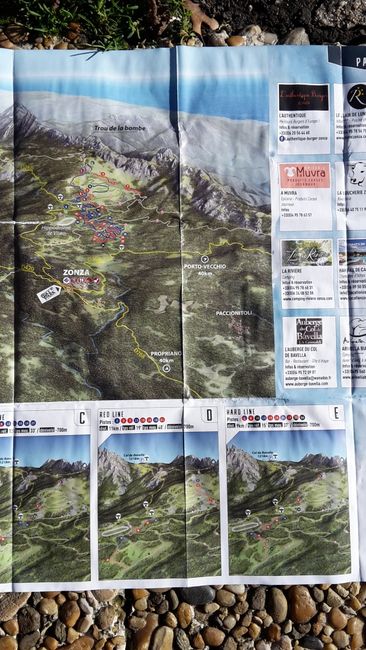 #11 Van Campomoro naar Col de Bavella - Trial Paradies plat en hoog
