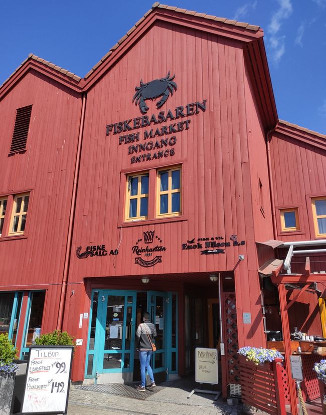 Fish market in Kristiansand