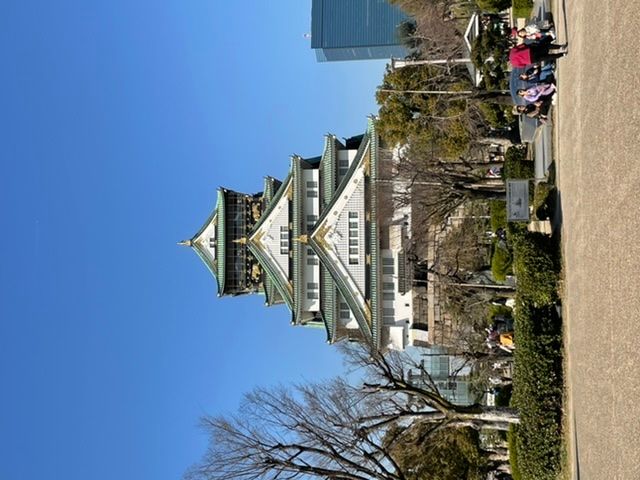 Das Schloss Osaka 