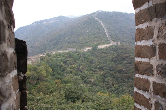 Besuch der chinesischen Mauer