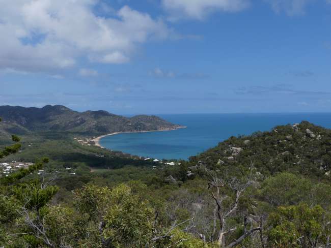 View over Horseshoe Bay from the signal station