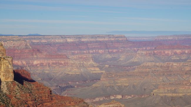 Grand Canyon and arrival in Las Vegas