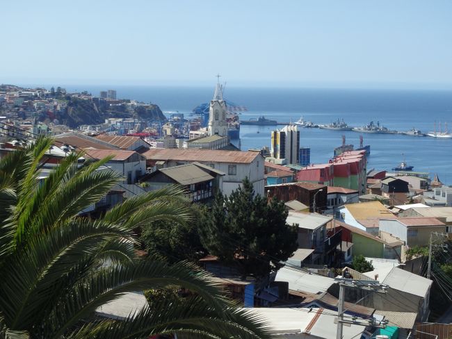 Blog 4 / Überraschung Valparaiso / Valparaiso Surprise