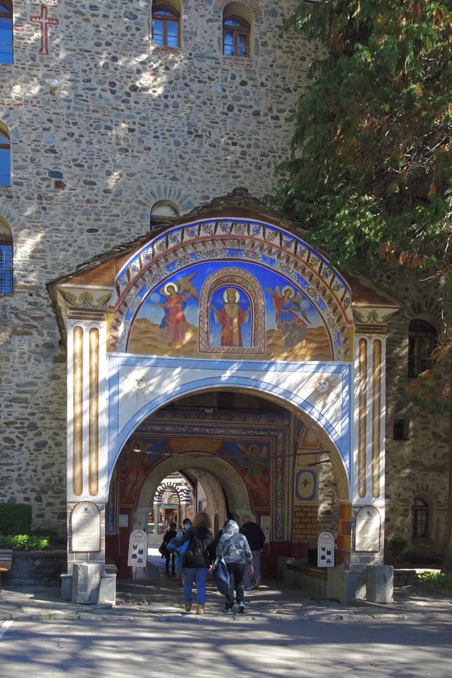 Entrance to the monastery