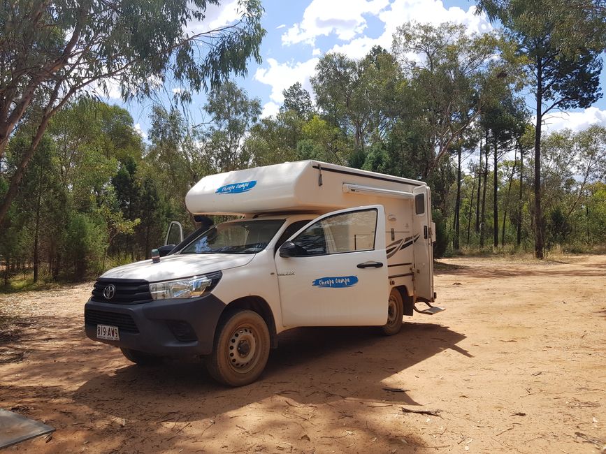 Camping in the national park