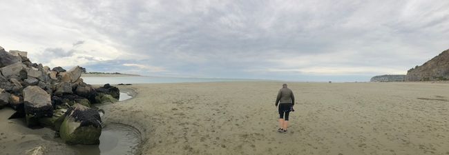 Abschlusstag in Christchurch, Strand und Relax