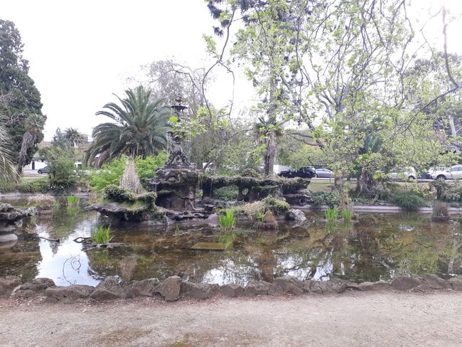 Un hermoso parque a la vuelta de la esquina:)) ¡La primavera está llegando!