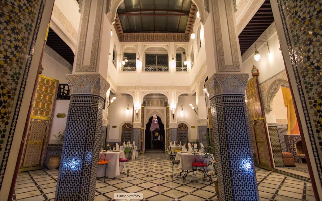 The Riad Fes in all its splendor.