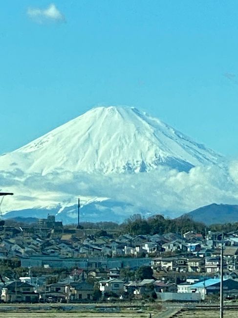 Unglaubliches Glück, ihn so sehen zu dürfen.... der Mount Fuji