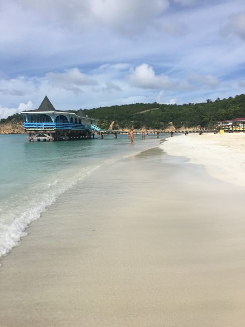 Swimming with rays and beach hopping from New York to Jamaica-Antigua with the Mein Schiff 6