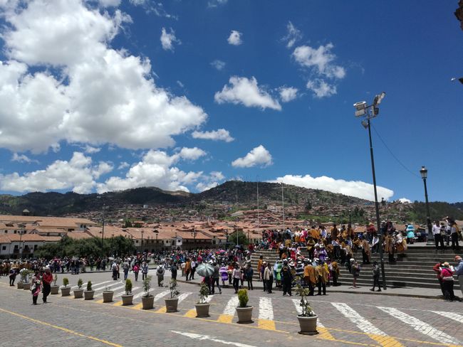 Cusco (3300m above sea level)