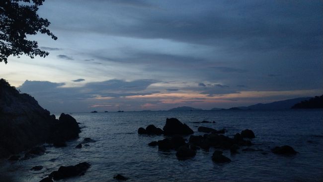 Evening atmosphere over Koh Lipe