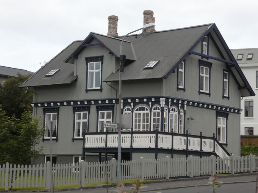 Wohnhäuser Reykjavik 