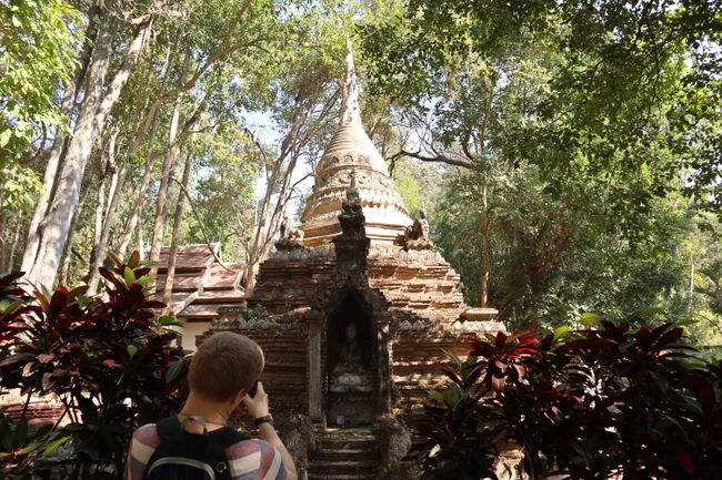 Ein Tempel im Wat Pha Lat.