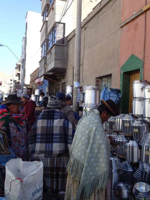 Mit Pauken und Trompeten verlassen wir Bolivien