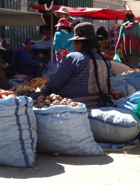 Mit Pauken und Trompeten verlassen wir Bolivien
