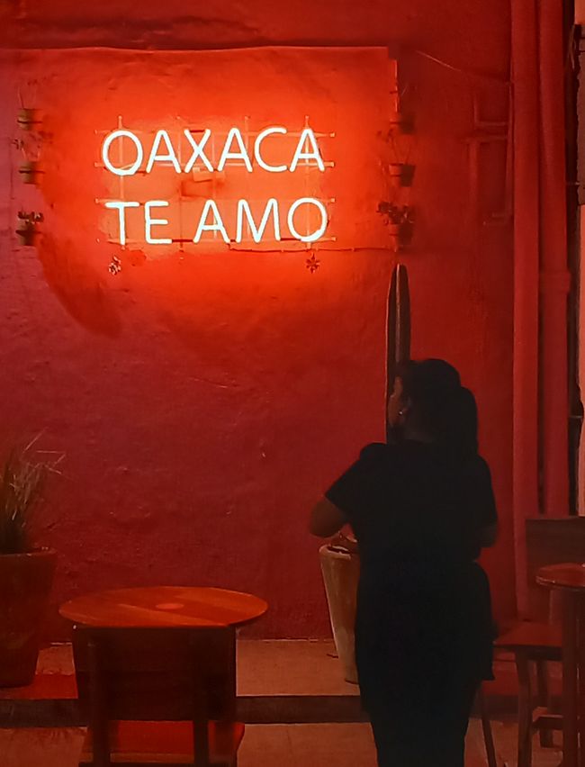 Abflug nach Oaxaca (gespr.: Oa'hacka)