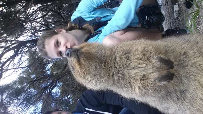 Andi and I as quokkas :D