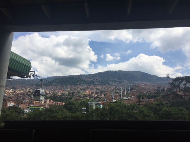 Cable Car in Medellin