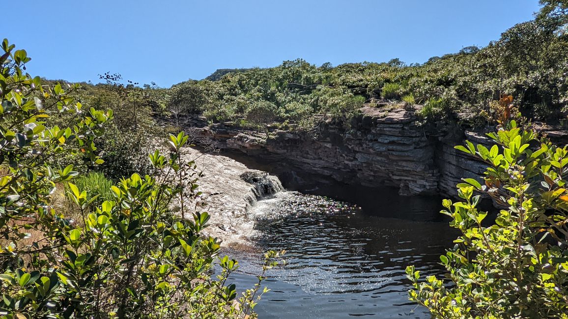 Lapa Doce Höhle, Devils Pool und Blick auf Pai Inacio, Chapa Diamantina