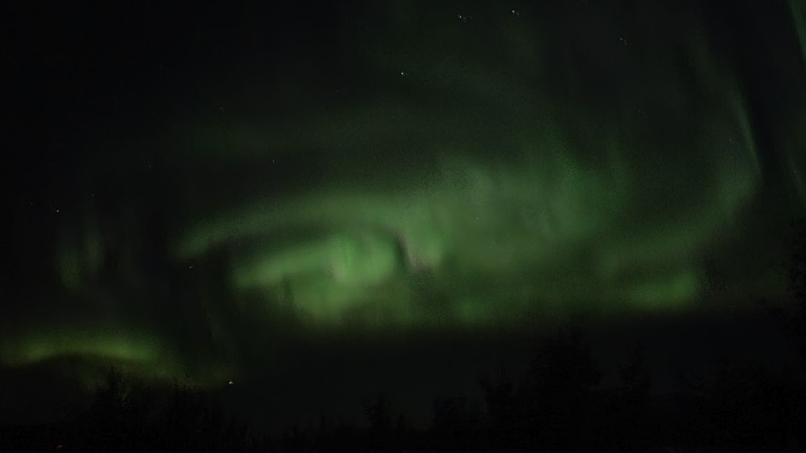 Stage 12 - Northern Lights near Kiruna, close to Abisko