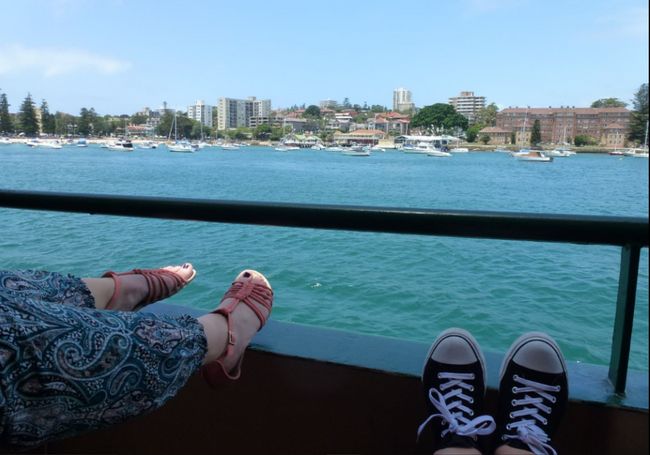 Ferry from Manly to Circular Quay