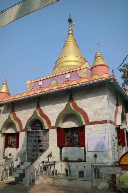 Burmese Temples in Rajgir