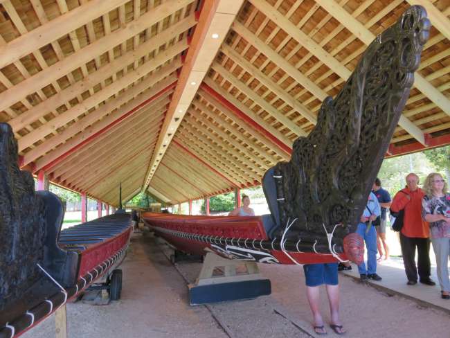 The world's largest war canoe...