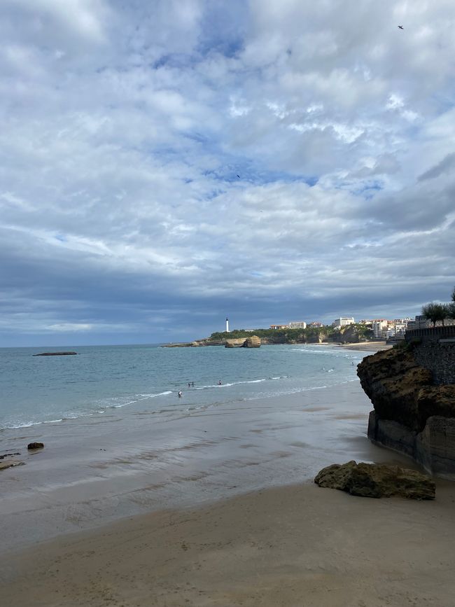 Strand von Biarritz