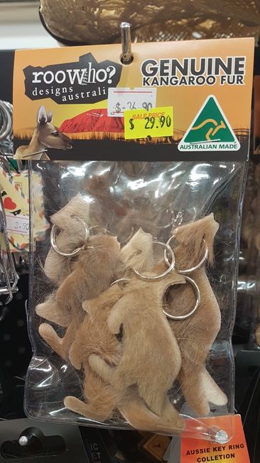It's alarming that you can buy real kangaroo fur.
