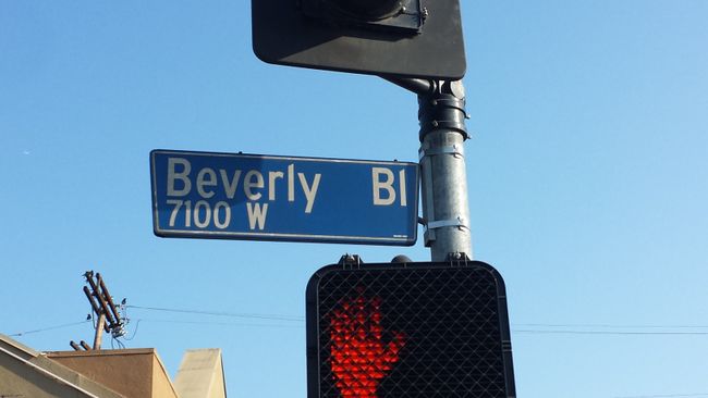 LA, Beverly Hills Boulevard!
