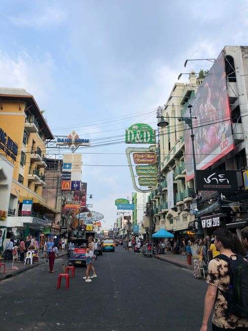 Erste Eindrücke aus Bangkok