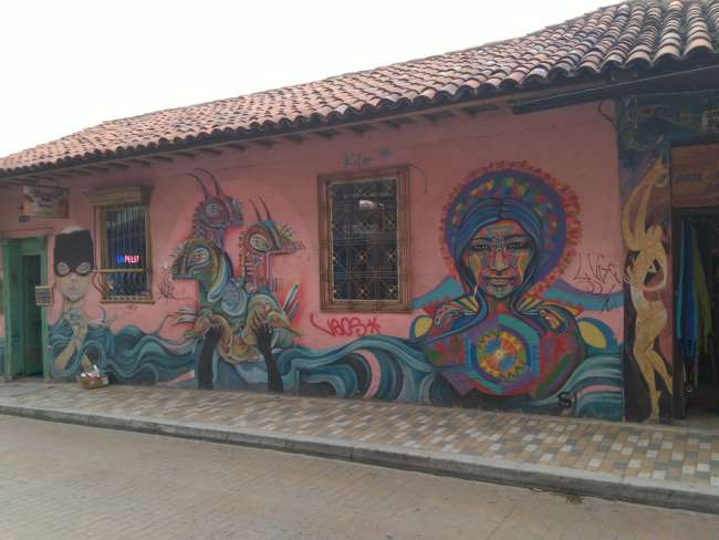 Graffiti in Bogotá - La Candelaria