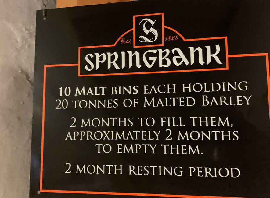 Springbank Distillery - Malzmühle von 1940 