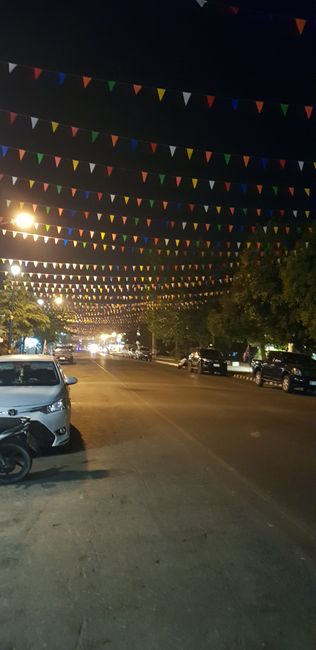 Main street of Old Sukhothai