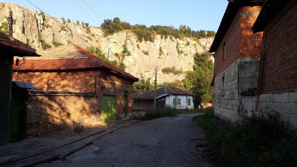 Das bulgarische Dorf Cherven.