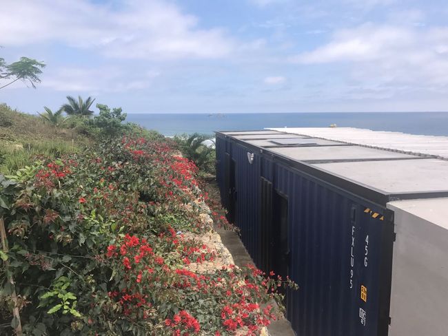 ab 02.09.: In the living container 20 km before Puerto Lopez