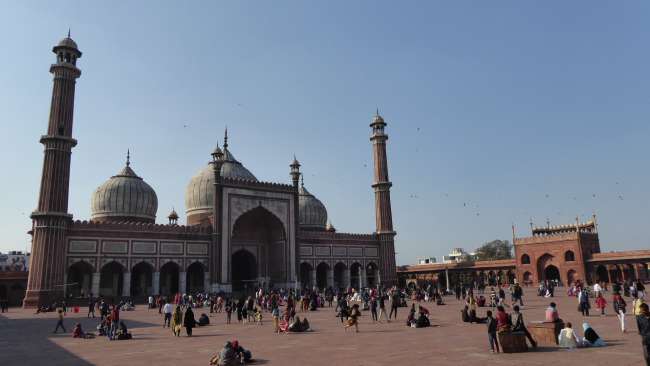 The Grand Friday Mosque in Delhi