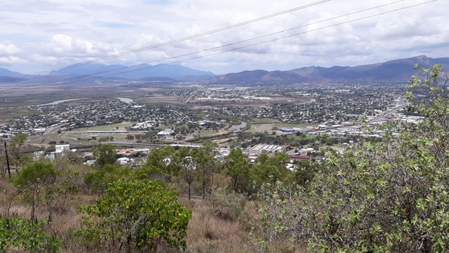 From Bowen to Townsville, Castle Hill, to Cardwell. Thursday 18.10.2018