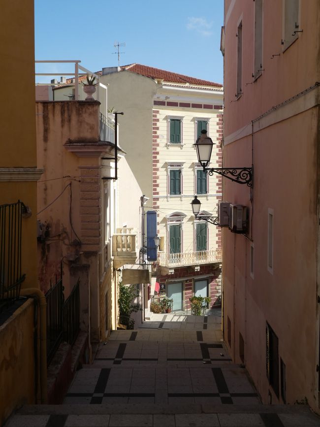 Old town of La Maddalena