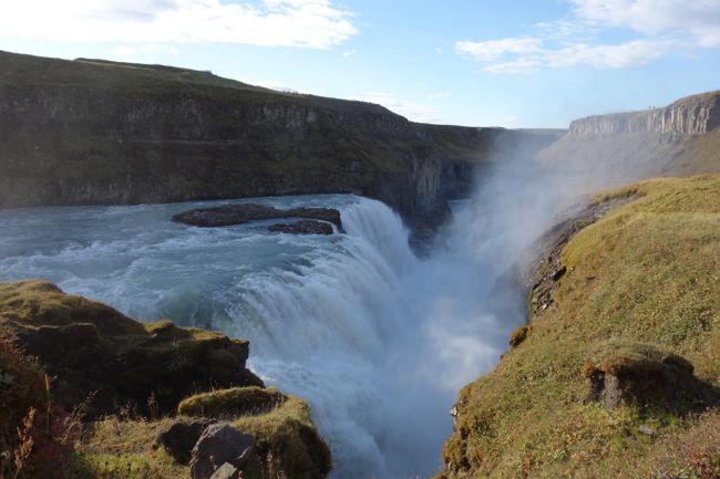 Gullfoss - an impressive waterfall