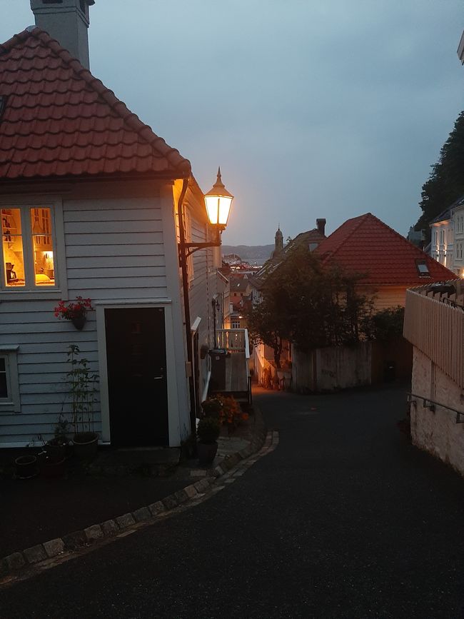 Bergen in the evening